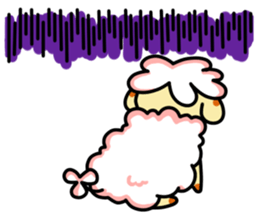 Dav sheep-dog sticker #4899796