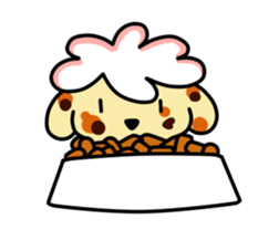 Dav sheep-dog sticker #4899804