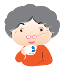 Hakka Grandma sticker #4899818