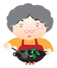 Hakka Grandma sticker #4899822