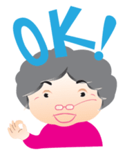 Hakka Grandma sticker #4899824