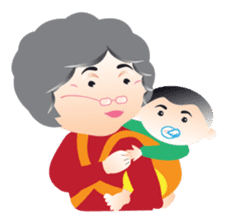 Hakka Grandma sticker #4899833