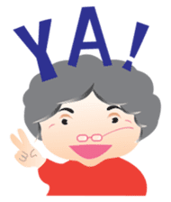 Hakka Grandma sticker #4899838