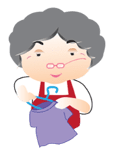 Hakka Grandma sticker #4899855