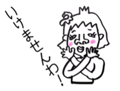 Well, a cute signorina goes. sticker #4900499