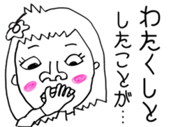 Well, a cute signorina goes. sticker #4900506