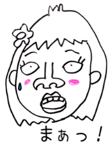 Well, a cute signorina goes. sticker #4900525