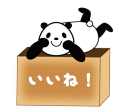 sweet tooth panda sticker #4900860