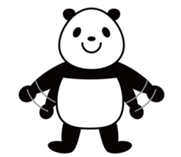 sweet tooth panda sticker #4900881