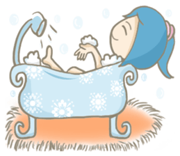 Hello~I am May Blue~is a little nurse~ sticker #4900946