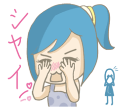 Hello~I am May Blue~is a little nurse~ sticker #4900958