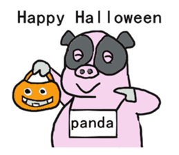 Calm Boar and excitable Pig sticker #4901074