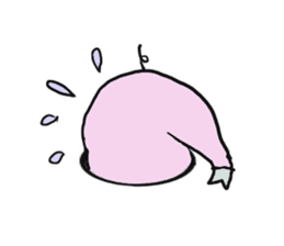 Calm Boar and excitable Pig sticker #4901077