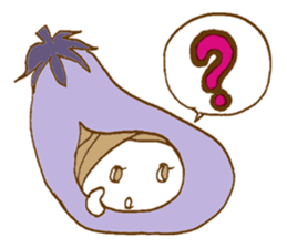 Natu Vege-chan sticker #4901099