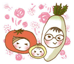 Natu Vege-chan sticker #4901115