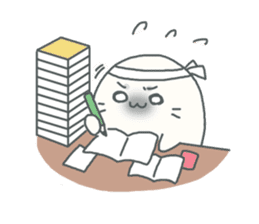 Baby seal named Shiratama sticker #4901451