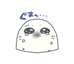 Baby seal named Shiratama sticker #4901453