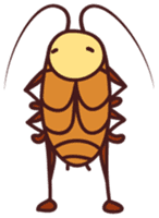 Life of Mr.Cockroach sticker #4901856