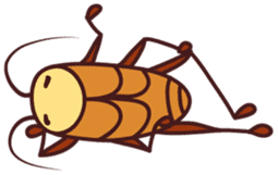 Life of Mr.Cockroach sticker #4901858