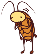 Life of Mr.Cockroach sticker #4901863