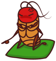 Life of Mr.Cockroach sticker #4901876