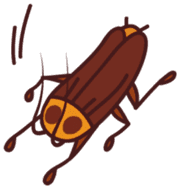 Life of Mr.Cockroach sticker #4901879