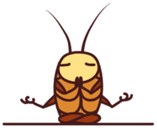 Life of Mr.Cockroach sticker #4901882