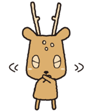 Narakichi Nara deer sticker #4902058