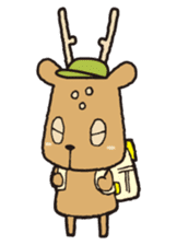 Narakichi Nara deer sticker #4902072