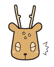 Narakichi Nara deer sticker #4902093