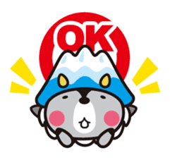 Shinano-Omachi OMAPYON sticker #4902182