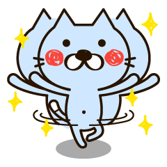 The loose and cute cat