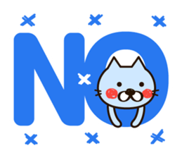 The loose and cute cat sticker #4902483