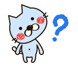 The loose and cute cat sticker #4902490