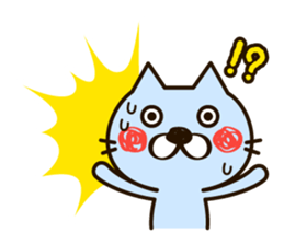 The loose and cute cat sticker #4902491