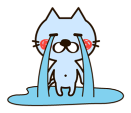 The loose and cute cat sticker #4902493