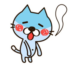 The loose and cute cat sticker #4902494