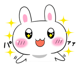 Rabbit Kansai dialect sticker #4902542