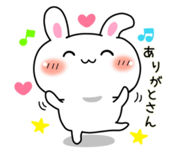 Rabbit Kansai dialect sticker #4902551