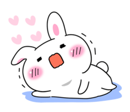 Rabbit Kansai dialect sticker #4902561