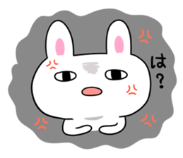 Rabbit Kansai dialect sticker #4902566