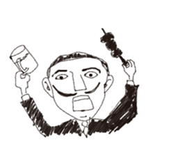 daigakusei rakugaki sticker #4902794