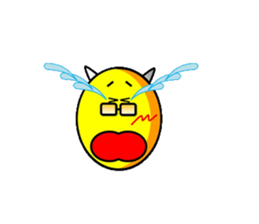 chamaeleon devil sticker #4902897