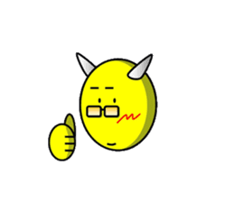 chamaeleon devil sticker #4902900