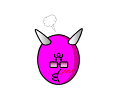 chamaeleon devil sticker #4902911