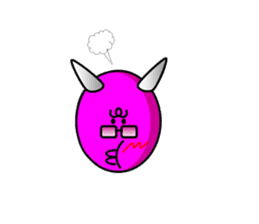 chamaeleon devil sticker #4902911