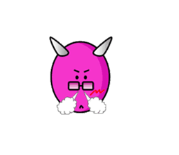 chamaeleon devil sticker #4902912