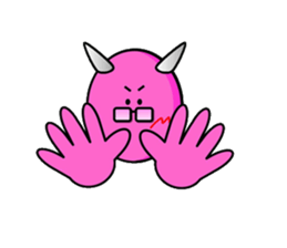 chamaeleon devil sticker #4902913