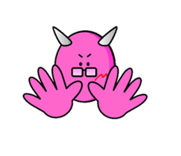 chamaeleon devil sticker #4902913