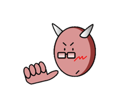 chamaeleon devil sticker #4902914